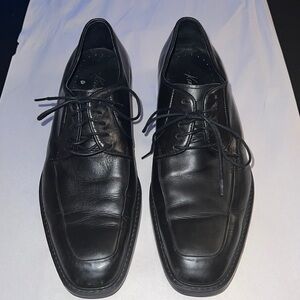 Kenneth Cole New York Men’s leather lace up shoes Sz 8 1/2 black
